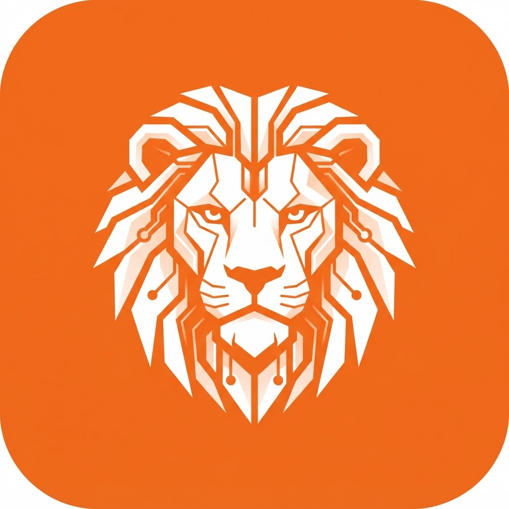 ScaleAlphaAi lion logo
